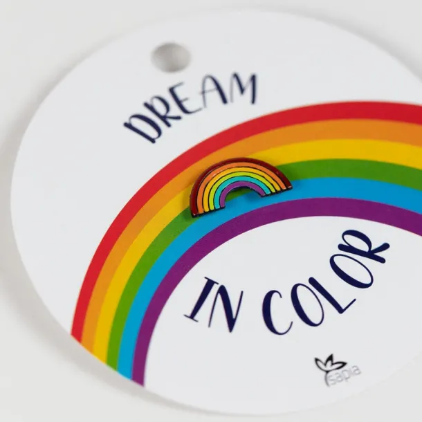 Rainbow Gourd Pin