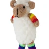 Rainbow Sheep Ornament