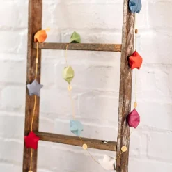 Rainbow Star Garland