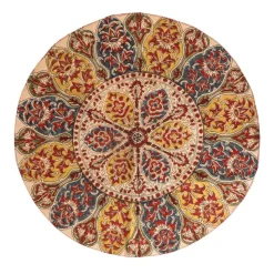 Rajodi Kalamkhari Round Tabletopper
