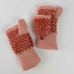 Raspberry Convertible Mittens