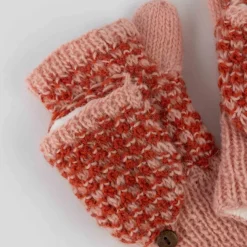 Raspberry Convertible Mittens