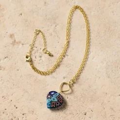 Raza Murano Millefiori Pendant Necklace