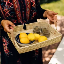 Rectangle Handled Basket