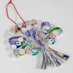 Recycled Paper Tree Ornament