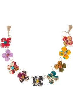 Recycled Sari Flower Garland