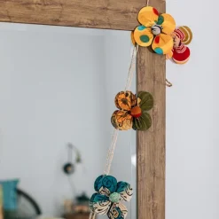 Recycled Sari Flower Garland