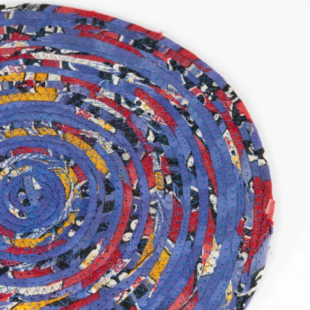Recycled Sari Round Placemat