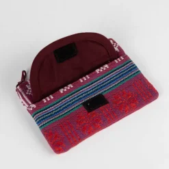 Red Jacquard Coin Purse