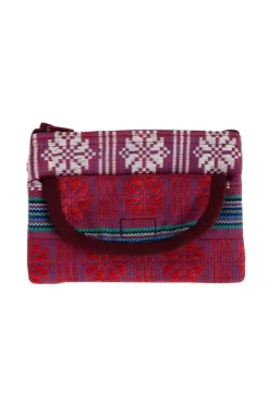 Red Jacquard Coin Purse