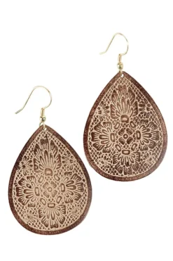 Regal Teardrop Earrings