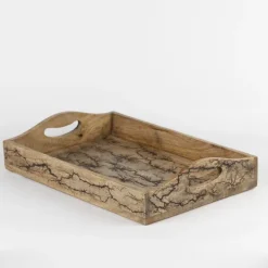 Roots Motif Handle Tray