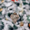 Rose Gold Diamond Ornament