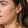 Rosebud Threader Earrings
