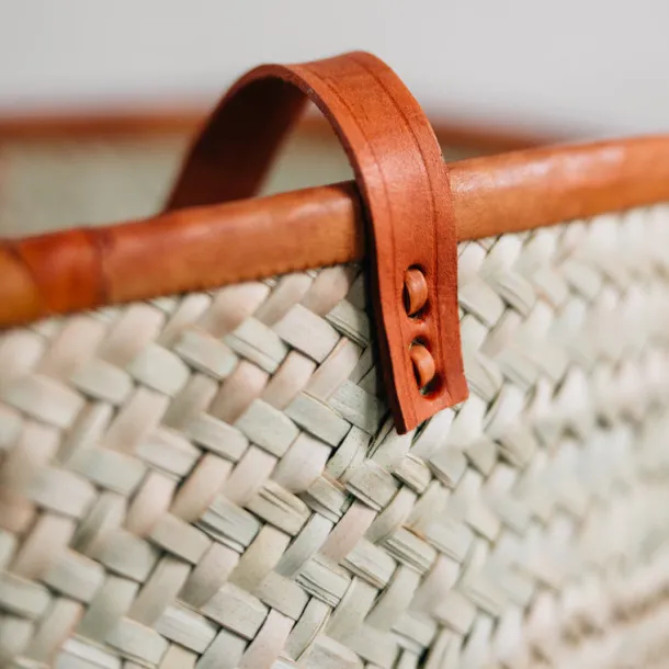 Rosemerra Handwoven Basket Tote