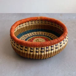Round Bolga Basket