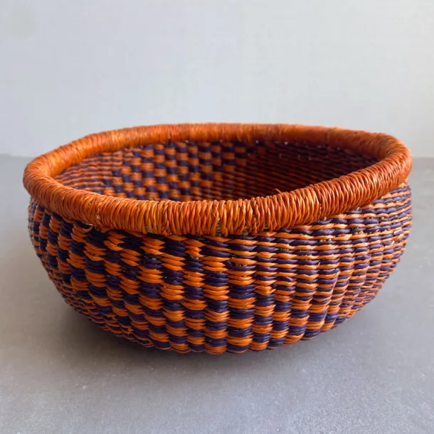 Round Bolga Basket