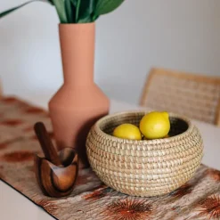Rounded Kaisa Basket Bowl