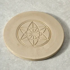 Sacred Geometry Ceramic Trivet