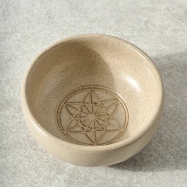 Sacred Geometry Dipping Bowl - Equilibrium of Life