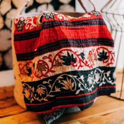 Sacred Sari Throw