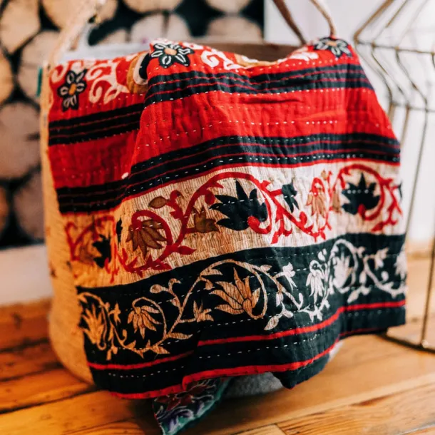 Sacred Sari Throw