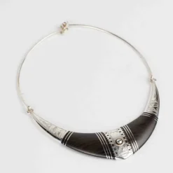 Safia Tuareg Ebony Collar Necklace