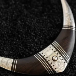 Safia Tuareg Ebony Collar Necklace