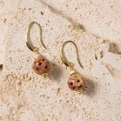 Samca Gorara Stone Earrings