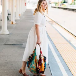 Sari Shop Slouchy Bag