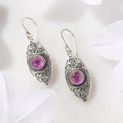 Saroop Amethyst Earrings