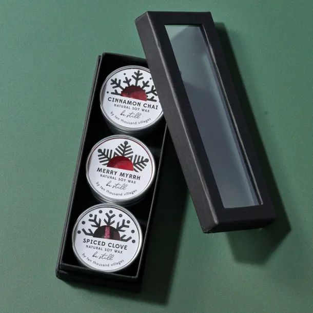 Scents of the Season Candles - Set of 3