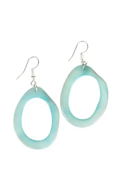 Seafoam Tagua Earrings