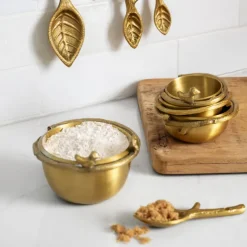 Shikha Measuring Spoons & Holder - Set of 4