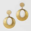Shirisha Brass Drop Earrings