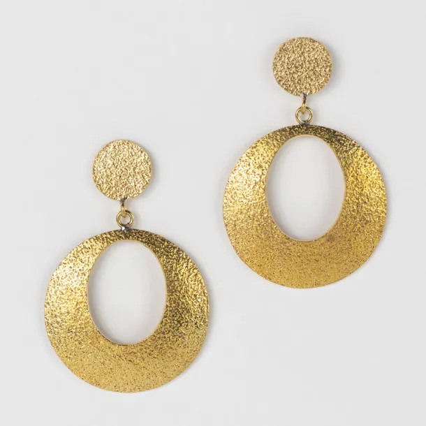 Shirisha Brass Drop Earrings
