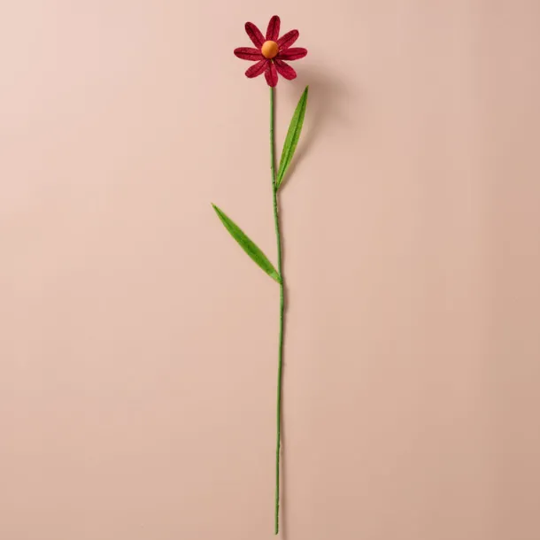 Silk Paper Cone Flowers - Burgandy