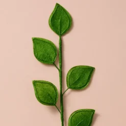 Silk Paper Lemon Leaves