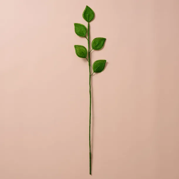 Silk Paper Lemon Leaves