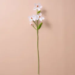 Silk Paper Paperwhite Flowers -White