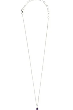 Silver Amethyst Necklace