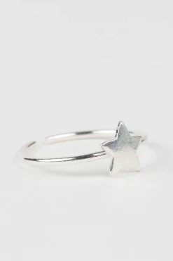 Silver Star Bright Ring
