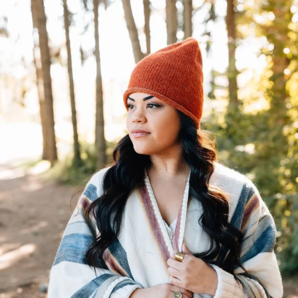 Slouchy Alpaca Wool Beanie