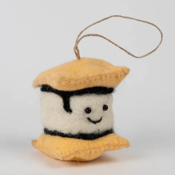 S'More Felt Ornament