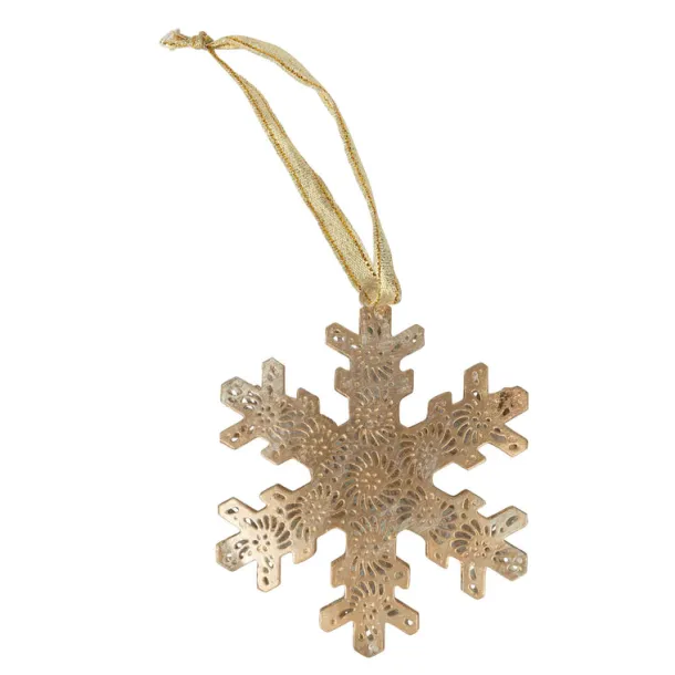 Snowy Day Snowflake Ornament