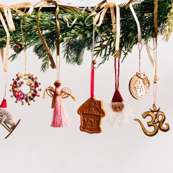 Snowy Night Tree Ornament