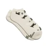 Socks that Save Cats - Ankle, Cream