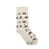 Socks that Save Cats - Cream