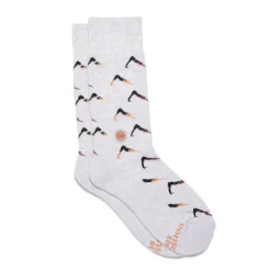 Socks that Support Mental Health - Yoga