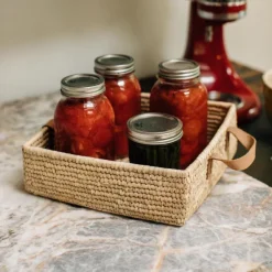 Square Handled Basket